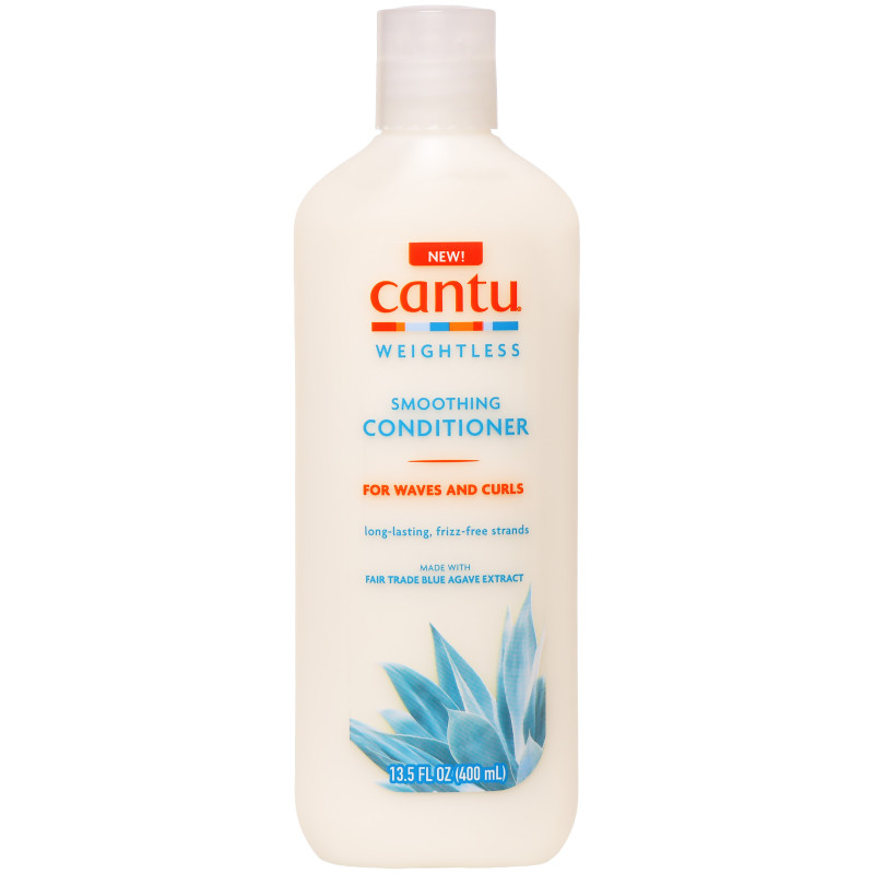 Cantu Weightless Smoothing Conditioner - wygładzająca odżywka do włosów falowanych i kręconych, 400ml