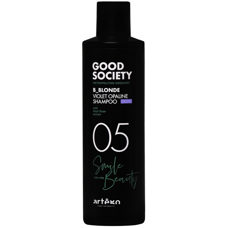 Artego GS B_Blonde Violet Shampoo - fioletowy szampon neutralizujący żółte tony do włosów blond, 250ml