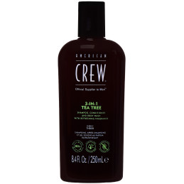 American Crew 3in1 Tea Tree Gel - żel 3 w 1 do mycia włosów i ciała, 250ml