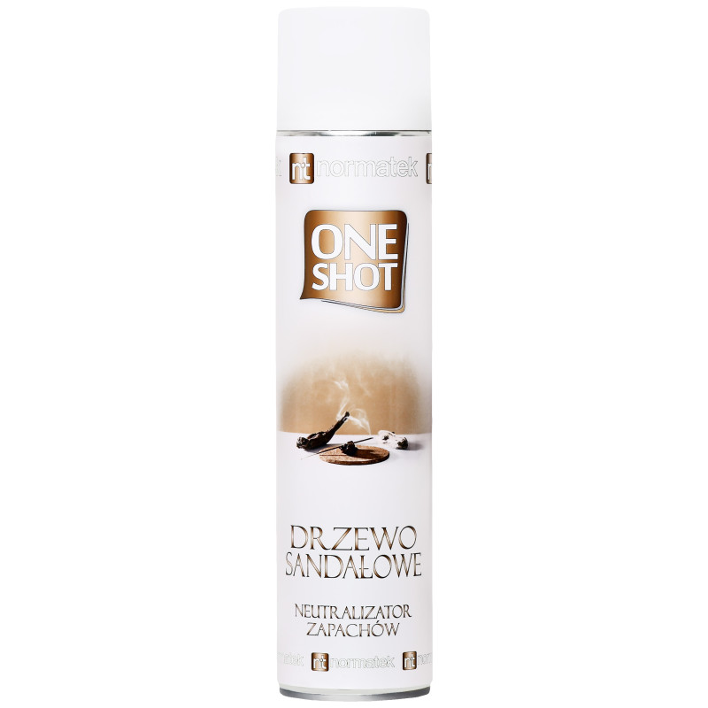 Normatek One Shot Drzewo Sandałowe – neutralizator zapachów w sprayu, 600ml