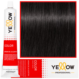 Alfaparf Yellow - trwała farba do włosów z aloesem i kiełkami pszenicy, 100ml