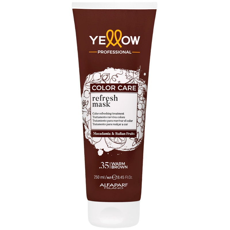 Alfaparf YELLOW Color Mask - koloryzująca maska do włosów, 250ml