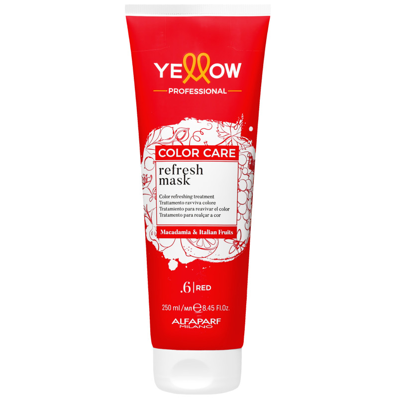Alfaparf YELLOW Color Mask - koloryzująca maska do włosów, 250ml