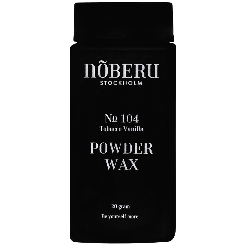 Noberu Powder Wax Tobacco Vanilla - wosk w pudrze do matowej stylizacji, 20g