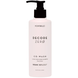 Montibello Decode Zero Co-Wash - łagodna odżywka myjąca do codziennego oczyszczania włosów, 250ml