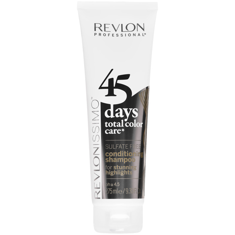 Revlon Revlonissimo Highlights Shampoo - oczyszczający szampon do włosów z pasemkami, 275ml