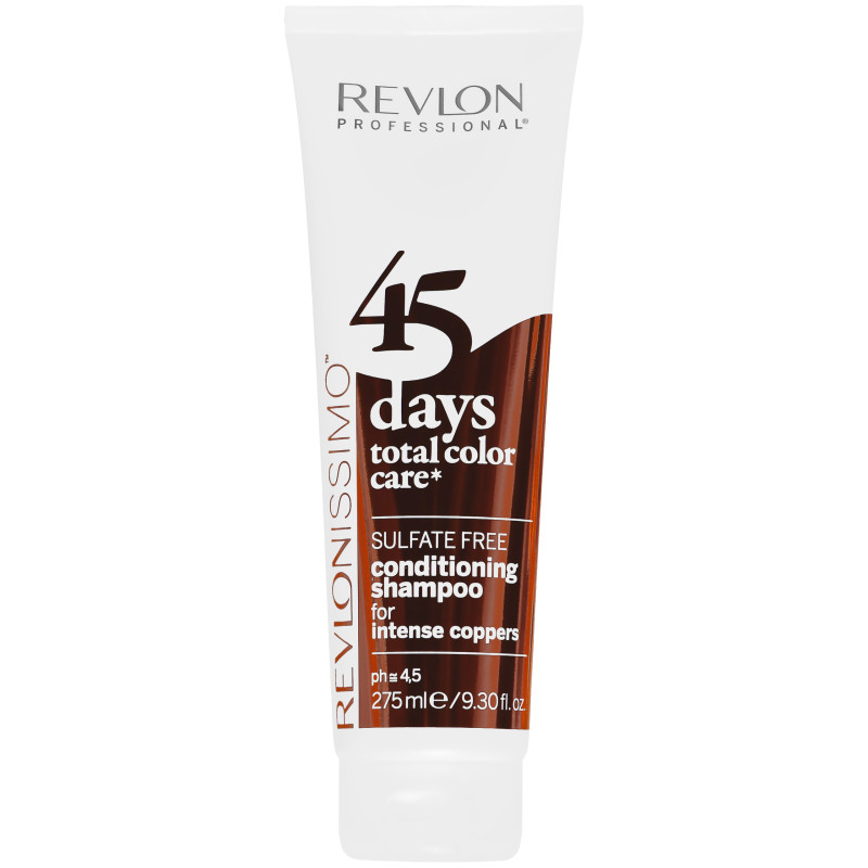 Revlonissimo Intense Copper Shampoo - odświeżający szampon do włosów w odcieniach miedzi, 275 ml