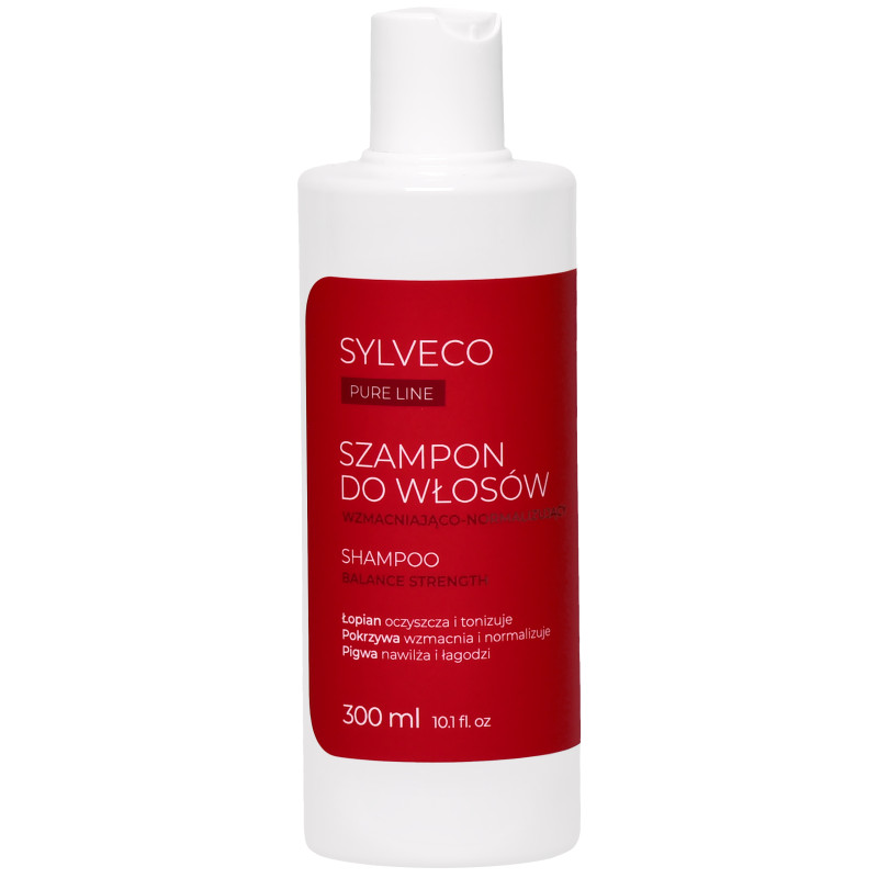 SYLVECO PURE - wzmacniająco-normalizujący szampon do włosów osłabionych, 300ml