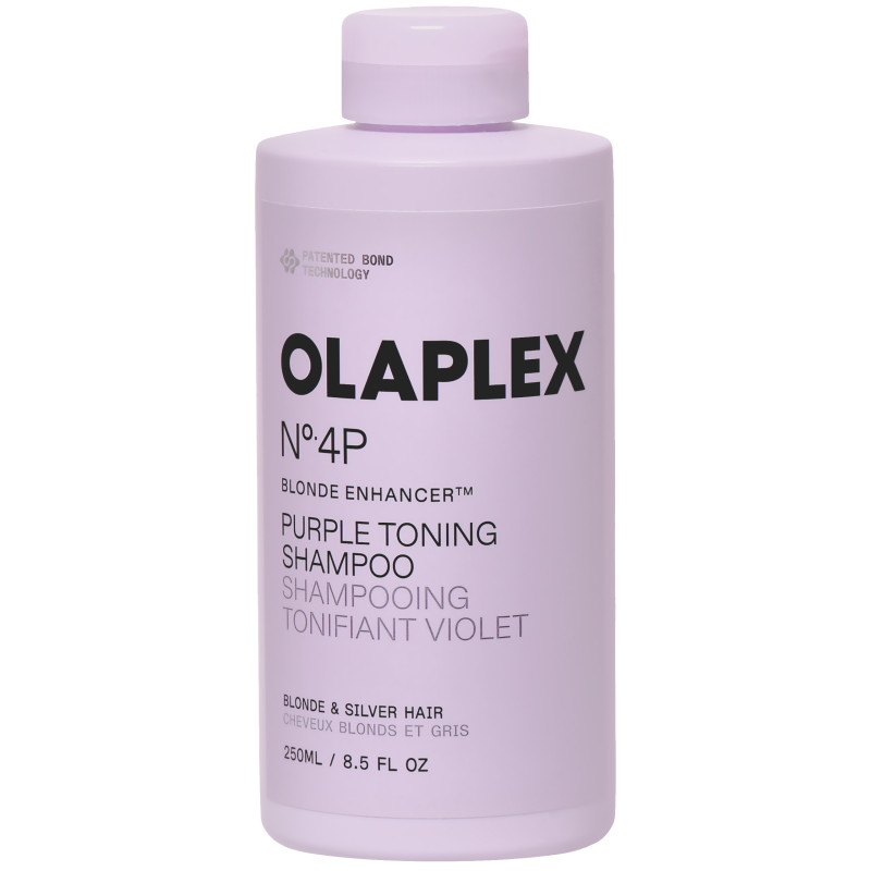 OLAPLEX No.4P Blonde Enhancer Toning Shampoo - fioletowy szampon do włosów blond, 250ml