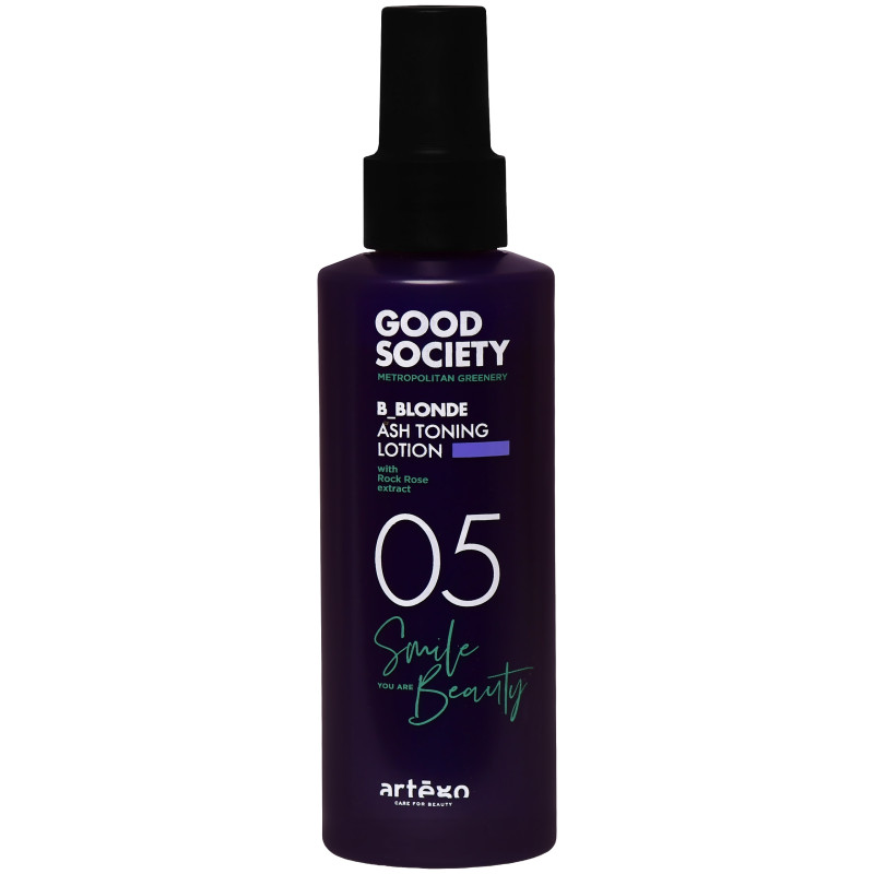 Artego GS B_Blonde 05 Ash Lotion - neutralizujący niepożądane odcienie lotion do włosów blond, 150ml