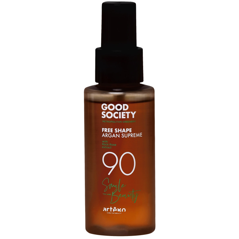 Artego GS Free Shape 90 Argan Serum - odżywczo-wygładzające serum arganowe do każdego rodzaju włosów, 75ml