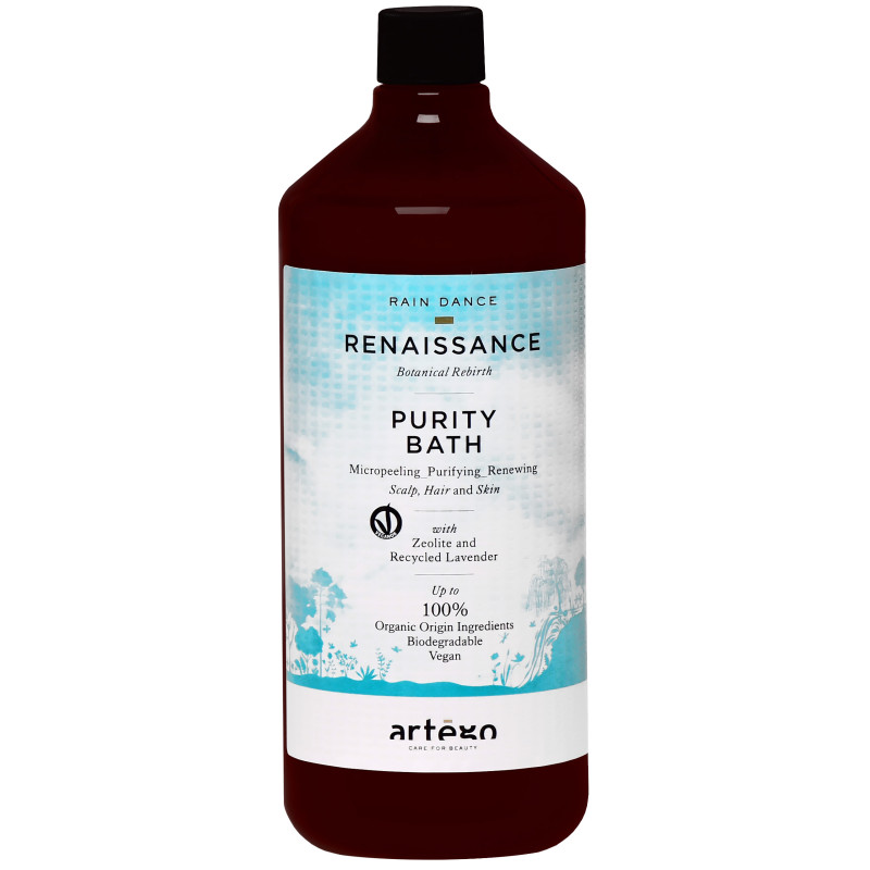 Artego Renaissance Purity Shampoo - oczyszczający szampon do każdego rodzaju włosów, 1000ml