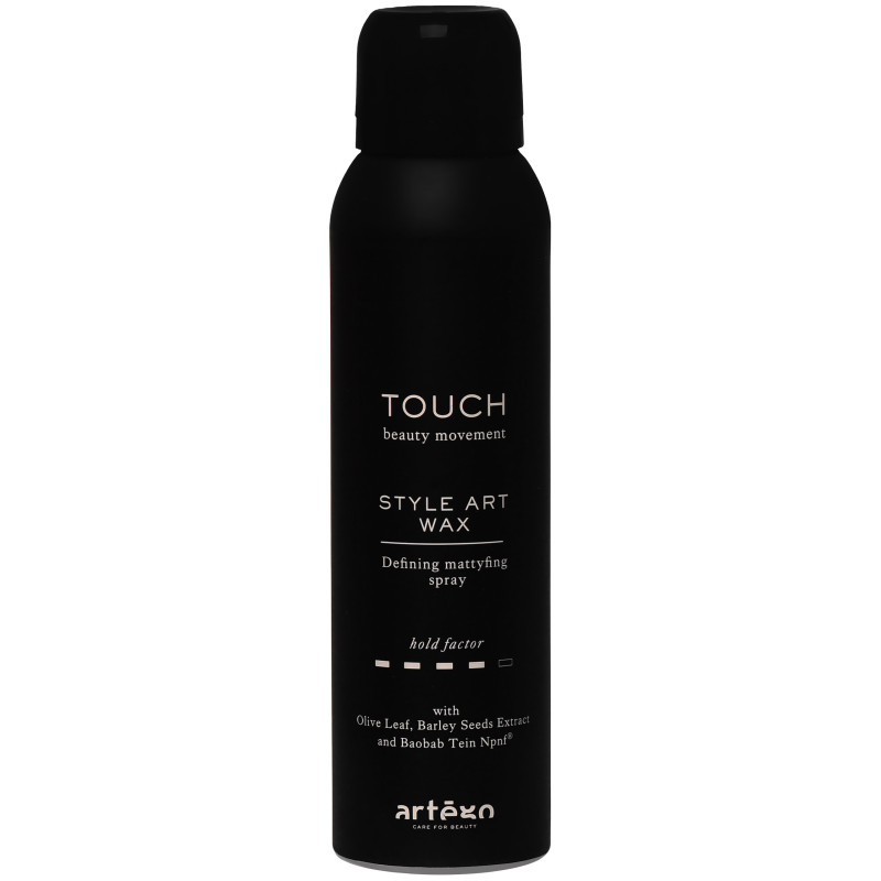 Artego TOUCH Style Wax Mattyfing Spray - matujący spray teksturyzujący do każdego rodzaju włosów, 150ml