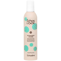 ECHOSLINE Echos Look ExtraForce Mousse - teksturyzująca pianka do stylizacji o bardzo mocnym utrwaleniu, 400ml