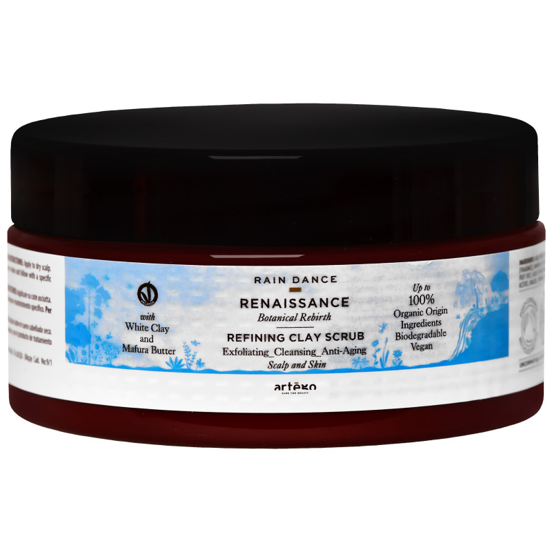 Artego Renaissance Refining Clay Scrub - oczyszczający peeling do skóry głowy, 200ml