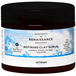 Artego Renaissance Refining Clay Scrub - oczyszczający peeling do skóry głowy, 500ml