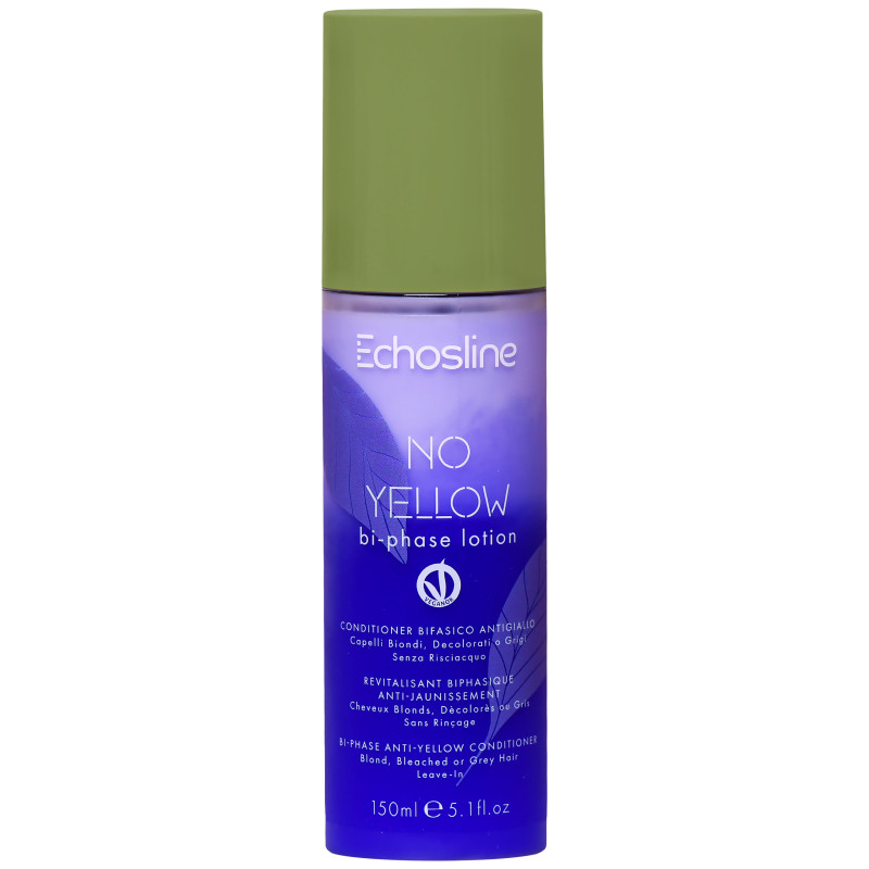 ECHOSLINE No Yellow Bi-Phase Lotion - dwufazowy lotion w sprayu neutralizujący żółte odcienie, 150ml