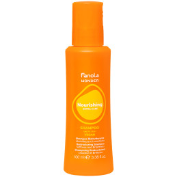 Fanola Wonder Nourishing Shampoo - szampon do włosów suchych i puszących się, 100ml
