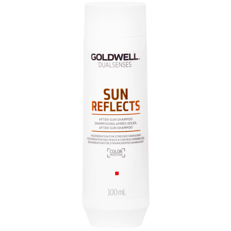 Goldwell Dualsenses Sun Reflects After-Sun Shampoo - oczyszczający szampon do każdego rodzaju włosów, 100ml