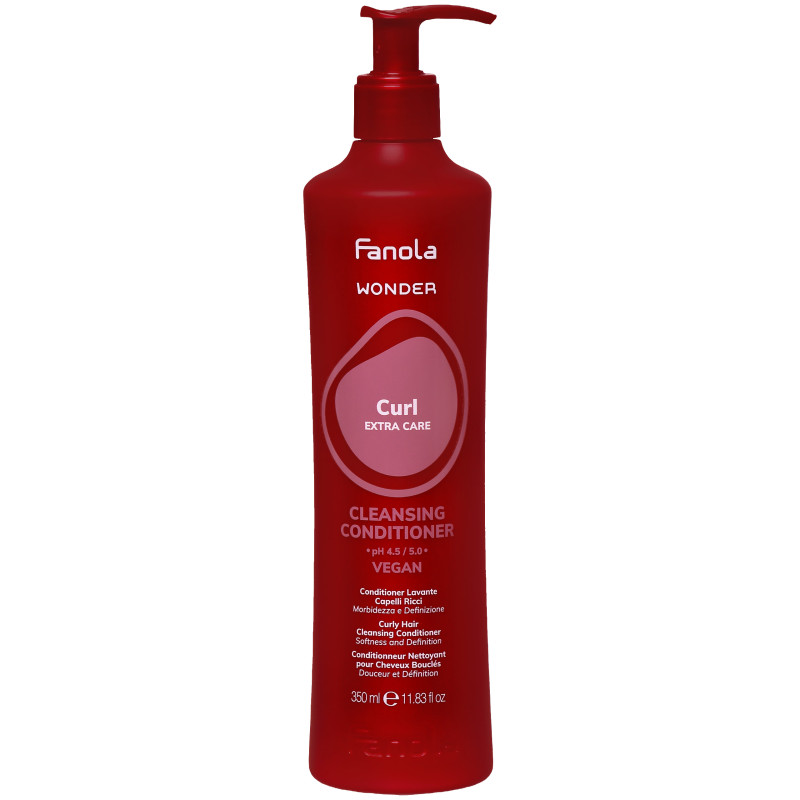 Fanola Wonder Curl Cleansing Conditioner - oczyszczający balsam do włosów kręconych, 350ml