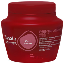 Fanola Wonder Curl Pre-Treatment - kuracja do włosów kręconych i falowanych, 500ml