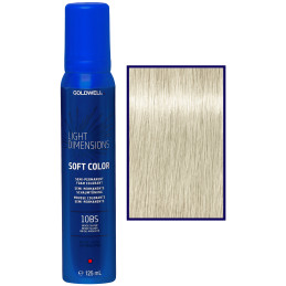 Goldwell Light Dimensions Soft Color Foam - tonująca pianka koloryzująca do włosów blond, 125ml