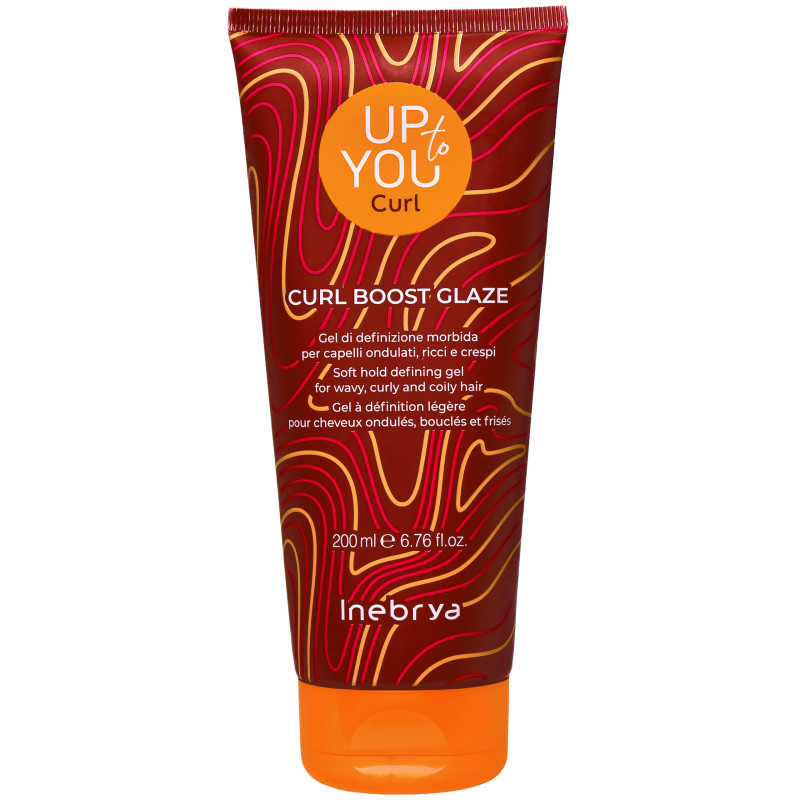 Inebrya Up to You Curl Boost Gel - żel do włosów kręconych, 200ml