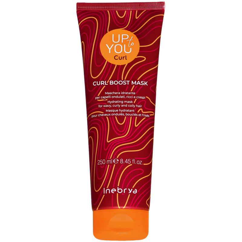 Inebrya Up to You Curl Boost Mask - maska podkreślająca skręt włosów, 250ml