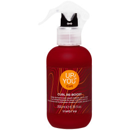 Inebrya Up to You Curl Re-Boost Spray - spray podkreślający skręt włosów kręconych i falowanych, 200ml