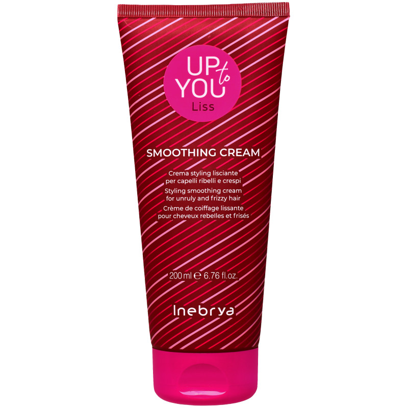 Inebrya Up to You Liss Smooth Cream - wygładzający krem do włosów puszących się, 200ml