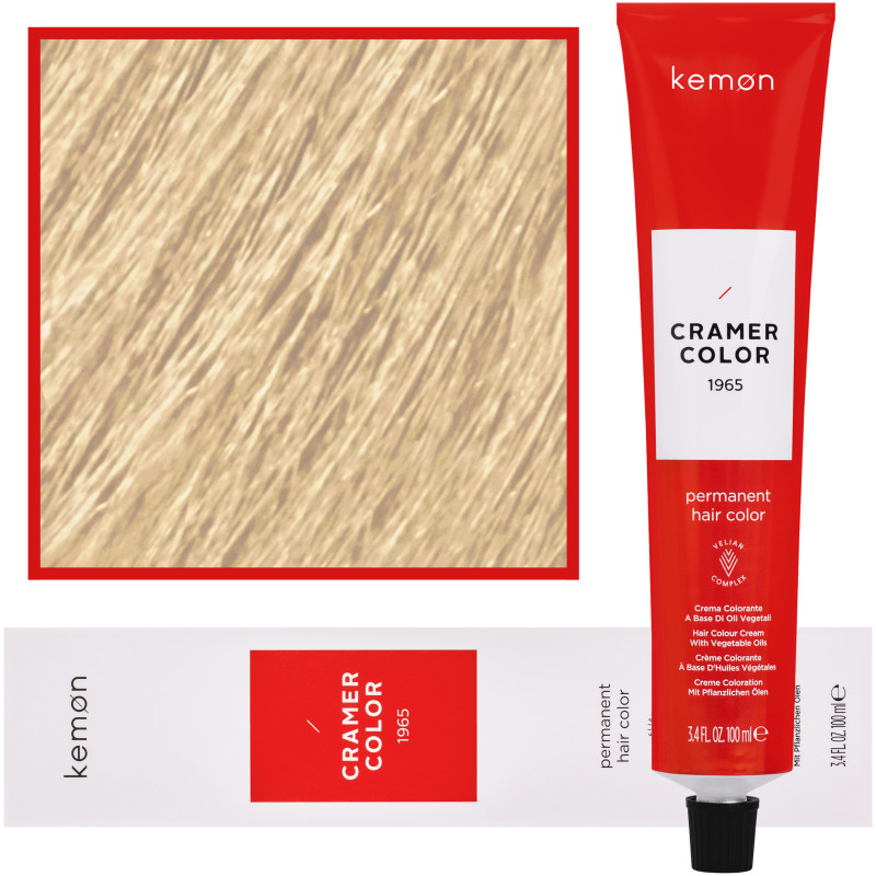 Kemon Cramer Color – kremowa farba do włosów z olejem kokosowym, 100ml