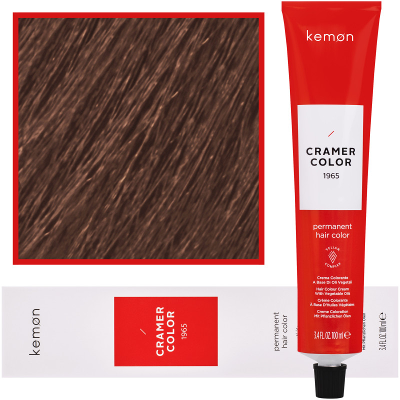 Kemon Cramer Color – kremowa farba do włosów z olejem kokosowym, 100ml