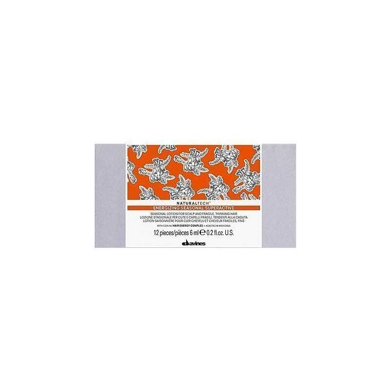 Davines Naturaltech Energizing Seasonal Superactive 12x6ml, ampułki Davines Naturaltech Energizing Seasonal Superactive 12x6ml, ampułki