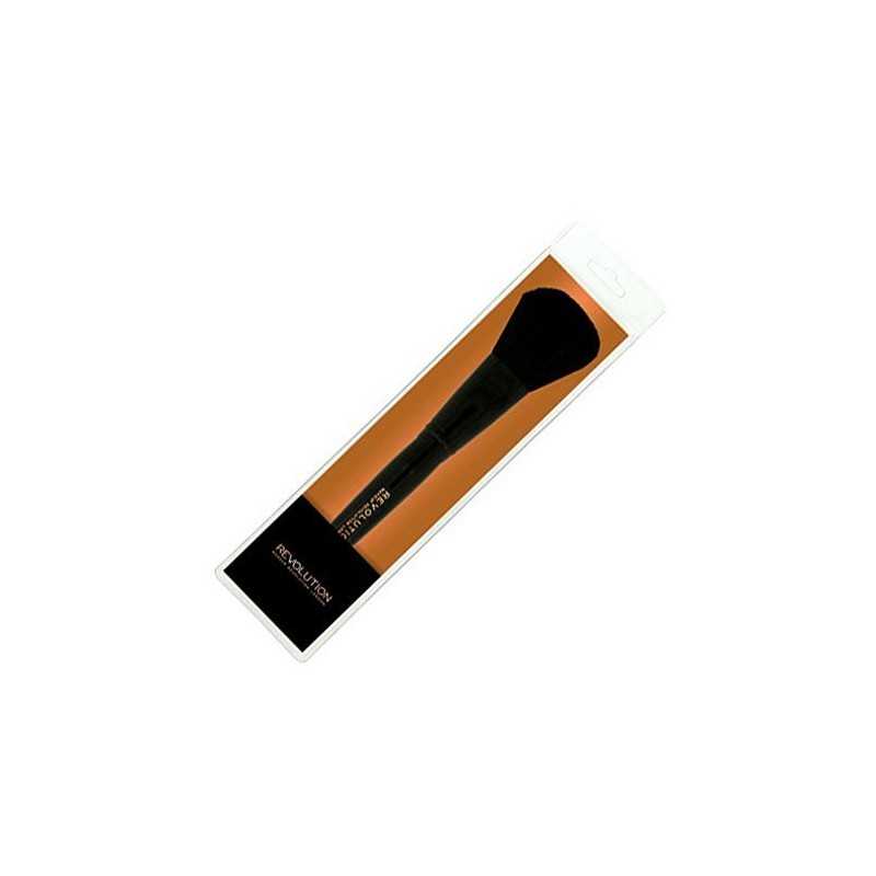 Makeup Revolution Powder Brush PRO F104 pędzel do aplikacji pudru z syntetycznym włosiem