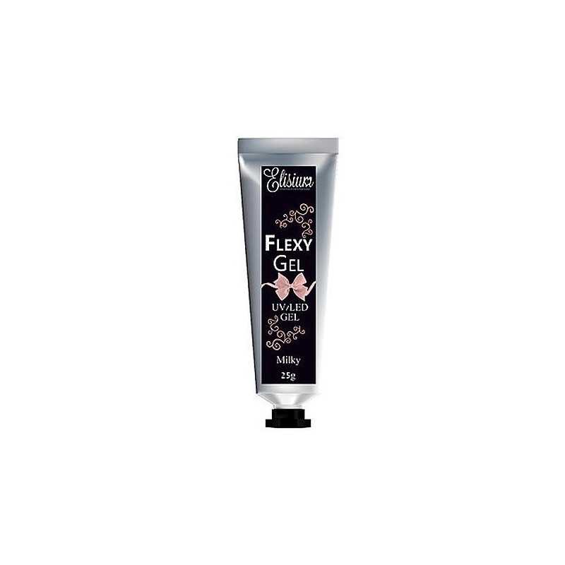Elisium Flexy Gel UV/LED Milky 25g, żel