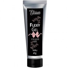 Elisium Flexy Gel UV/LED Milky 65g, żel