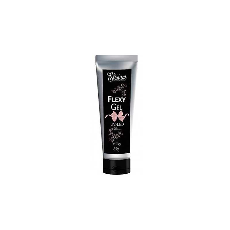 Elisium Flexy Gel UV/LED Milky 65g, żel