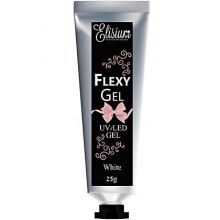 Elisium Flexy Gel UV/LED White 25g, żel